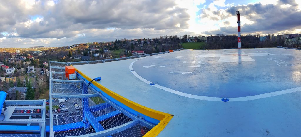 O tym się mowi - lądowisko dla helikopterów