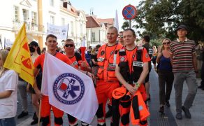 Strajk medyków w Warszawie