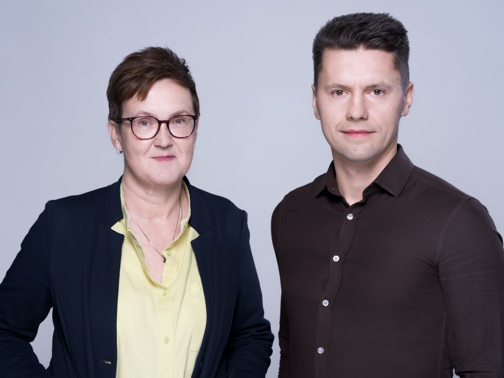 redaktorzy naukowi "POCUS w medycynie ratunkowej" - Dorota Sobczyk i Jakub Czerwiec/fot. D. Kozłowski