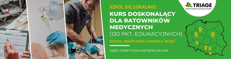 Centrum Triage - Kurs Doskonalący dla ratowników medycznych